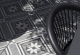 GeoCeramica® 60x60x4cm Concreet Flower Decorate