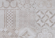 GeoCeramica® 60x60x4cm Mosaik Beige