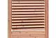Douglas shutter-element 224 van 89cm breed - groen geïmpregneerd