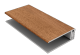 Durasid tweedelig bedrukt kunststof randprofiel foresta woodland oak 300cm