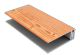 Durasid tweedelig bedrukt kunststof randprofiel foresta siberian larch 300cm