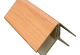 Durasid tweedelig bedrukt kunststof binnen -buitenhoek forestar red cedar 300cm