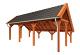 Kapschuur de Hoeve XL 765x440x375cm (bxdxh)