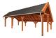 Kapschuur de Hoeve XL 926x440x375cm (bxdxh)