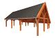 Kapschuur de Hofstee XXL 1145x720x500cm (bxdxh)
