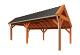 Kapschuur de Stee 730x360x335cm (bxdxh)