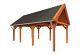 Buitenverblijf Zadeldak XL 710x440x425cm (bxdxh)