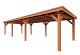 Buitenverblijf Siena 1115x415x250cm (bxdxh)