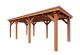 Buitenverblijf Siena 715x350x250cm (bxdxh)