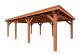 Buitenverblijf Toscane 785x545x260cm (bxdxh)