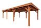 Buitenverblijf Toscane 940x545x260cm (bxdxh)