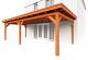 Aanbouwveranda Lucca 790x390x260cm (bxdxh)