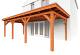 Aanbouwveranda Lucca 795x390x260cm (bxdxh)