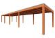 Buitenverblijf Palermo 1435x370x245cm (bxdxh)