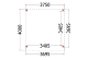 Buitenverblijf Refter XL 375x400x260cm (bxdxh)