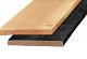 Douglas plank 2,2x20x500cm zwart geimp fijnbezaagd