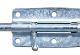 Plaatgrendel verzinkt 10cm
