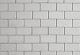 BSS 21x10,5x8cm witte verkeerssteen 44st/m²