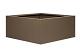 Plantenbak vlak supra bruin 90x90x80cm