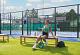 Tennisbank Court 200x40x45cm teak