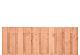 Tuinscherm Zwarte Woud 90x180cm recht douglas 21pl