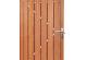 Schuifdeur 130x195cm recht hardhout incl rail 300cm, plafondbevest, slot, slotvanger, 2xklem, 2xkatrol