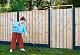 Beton tussenpaal IJssel 10x10x180cm antraciet glad met diamantkop