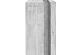 Beton eindpaal Dinkel sleufpaal 11,5x11,5x278cm wit/grijs
