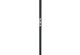 Aanslaglat met slotlijst L-183cm RAL7016 voor poort