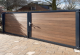 Boston maatwerk Dubbele poort klein max (B) 400cm (H) 100cm