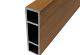 Brise soleil 4,2x14,5x390cm Teak