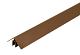 WEO alu klikprofiel 5x5x300cm Teak