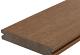 WPC 2,3x13,8x400cm Fiberdeck Premium massief Teak