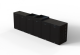 Kliko-ombouw 120L - 4 stuks grafiet zwart met klep