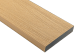WPC 2,3x13,8x300cm Fiberdeck Premium massief Cedar SE kantplank