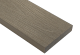WPC 2,3x13,8x300cm Fiberdeck Premium massief Light Grey SE kantplank