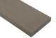 WPC 2,3x13,8x300cm Fiberdeck Premium massief Light Grey SE kantplank