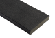 WPC 2,3x13,8x300cm Fiberdeck Vintage Graphite kantplank massief