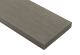WPC 2,3x13,8x300cm Fiberdeck Vintage Lunar Grey kantplank massief